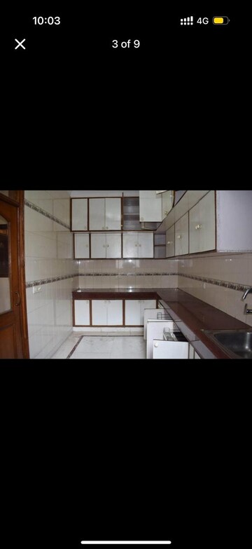 Kitchen in 3 BHK Builder Floor at East Of Kailash – for Rent