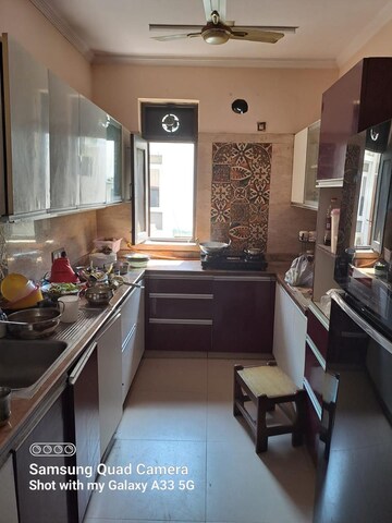 Kitchen in 2 BHK Builder Floor at Pamposh Enclave – for Rent