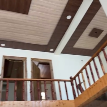 Staircase in 4 BHK Villa at Beta I Greater Noida – for Rent