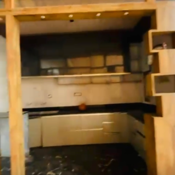 Kitchen in 4 BHK Villa at Beta I Greater Noida – for Rent