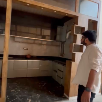 Kitchen in 4 BHK Villa at Beta I Greater Noida – for Rent