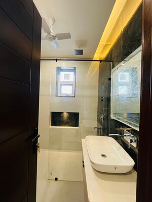 Bathroom in 4 BHK Builder Floor at Green Fields Colony – for Sale
