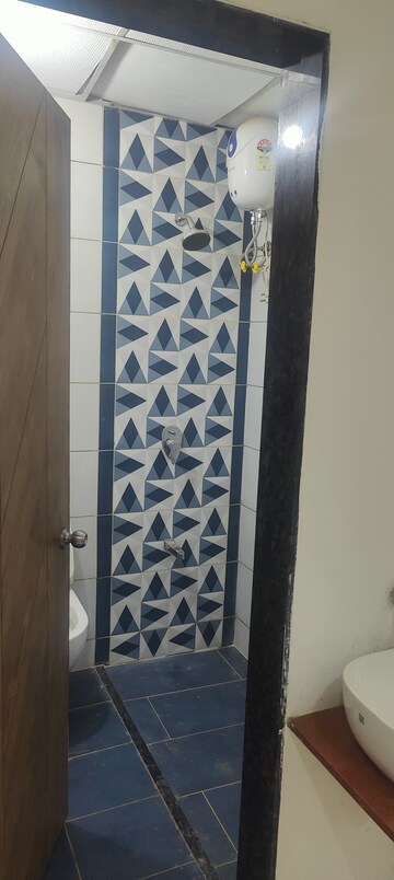 Bathroom in 3 BHK Apartment at Harni – for Rent