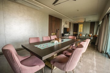 Living Room in 4 BHK Apartment at 111 Hyde Park, Malad East – for Sale