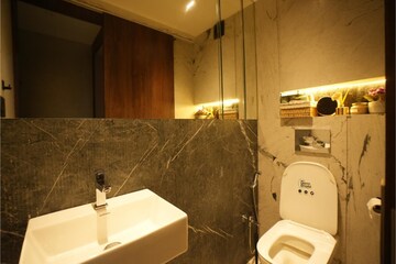 Attached Bathroom in 4 BHK Apartment at 111 Hyde Park, Malad East – for Sale