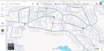  Plot – Map Location View at Jubilee Hills - for Sale