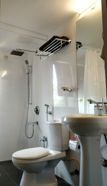 Bathroom in 2 BHK Apartment at Siolim – for Rent