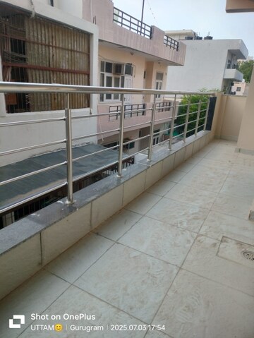 Balcony in 2 BHK Builder Floor at Huda Market, Sector 31 – for Rent