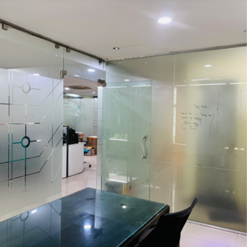Bathroom in  Office Space at Gachibowli – for Rent