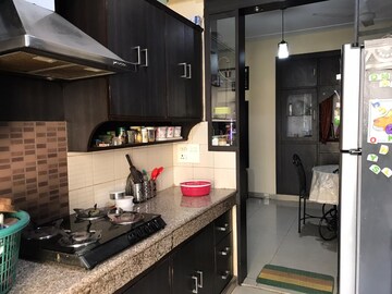 Kitchen in 2 BHK Apartment at GH-7 Crossings Republik, Vijay Nagar – for Rent