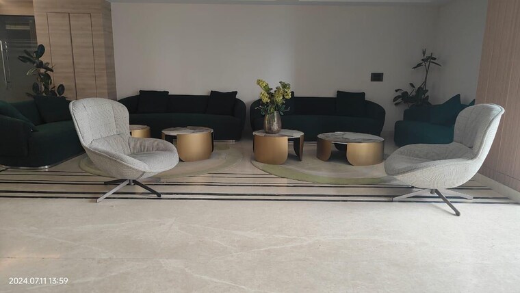 Living Room, crc-joyous 3 Bedroom 1575 Sq.Ft. Apartment In Tech Zone 4 Greater Noida Greater Noida 8924060