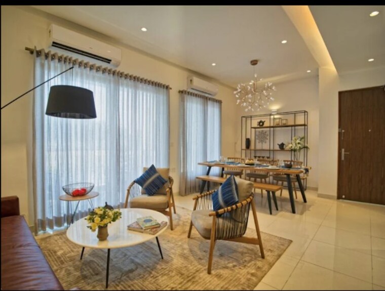 Living Room, godrej-nature-plus 2 Bedroom 1385 Sq.Ft. Apartment In Sohna Sector 33 Gurgaon 8924058