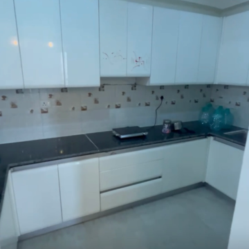 Kitchen in 3.5 BHK Apartment at SDS NRI Residency Omega II, Nri City – for Rent