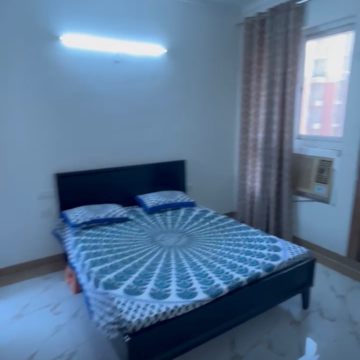 Bedroom in 3.5 BHK Apartment at SDS NRI Residency Omega II, Nri City – for Rent