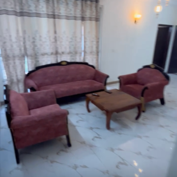 Living Room in 3.5 BHK Apartment at SDS NRI Residency Omega II, Nri City – for Rent