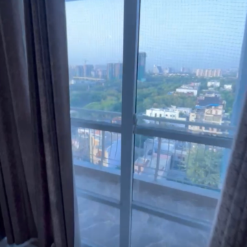 Swimming Pool in 3.5 BHK Apartment at SDS NRI Residency Omega II, Nri City – for Rent
