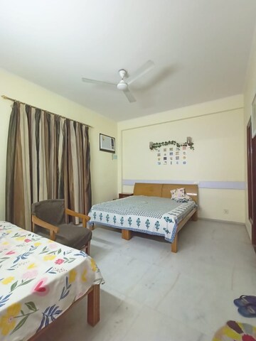 Bedroom in 1 BHK Apartment at Vijay Ratan Vihar, Sector 15 – for Rent