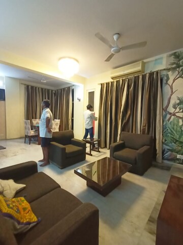Living Room in 1 BHK Apartment at Vijay Ratan Vihar, Sector 15 – for Rent