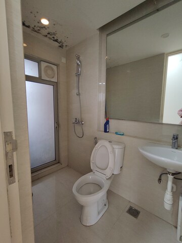 Bathroom in 2 BHK Apartment at Hiranandani Fortune City, New Panvel – for Rent