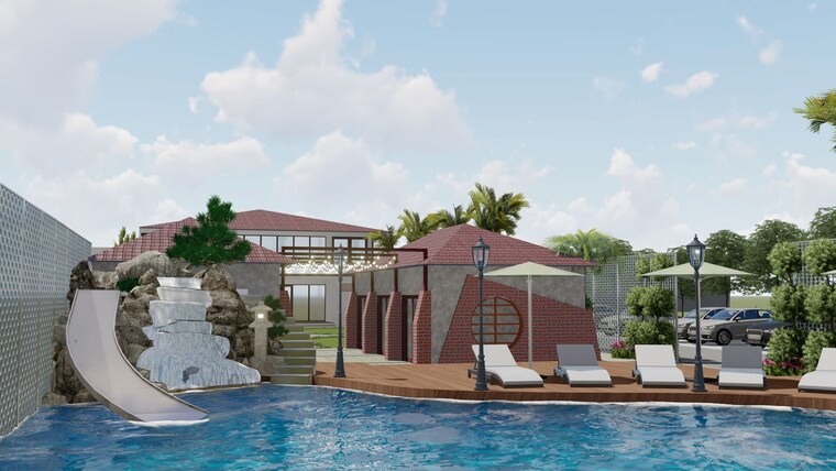 Swimming Pool, dragon-age-nottingham-homz 1 Bedroom 705 Sq.Ft. Apartment In Bakkas Lucknow 8924123