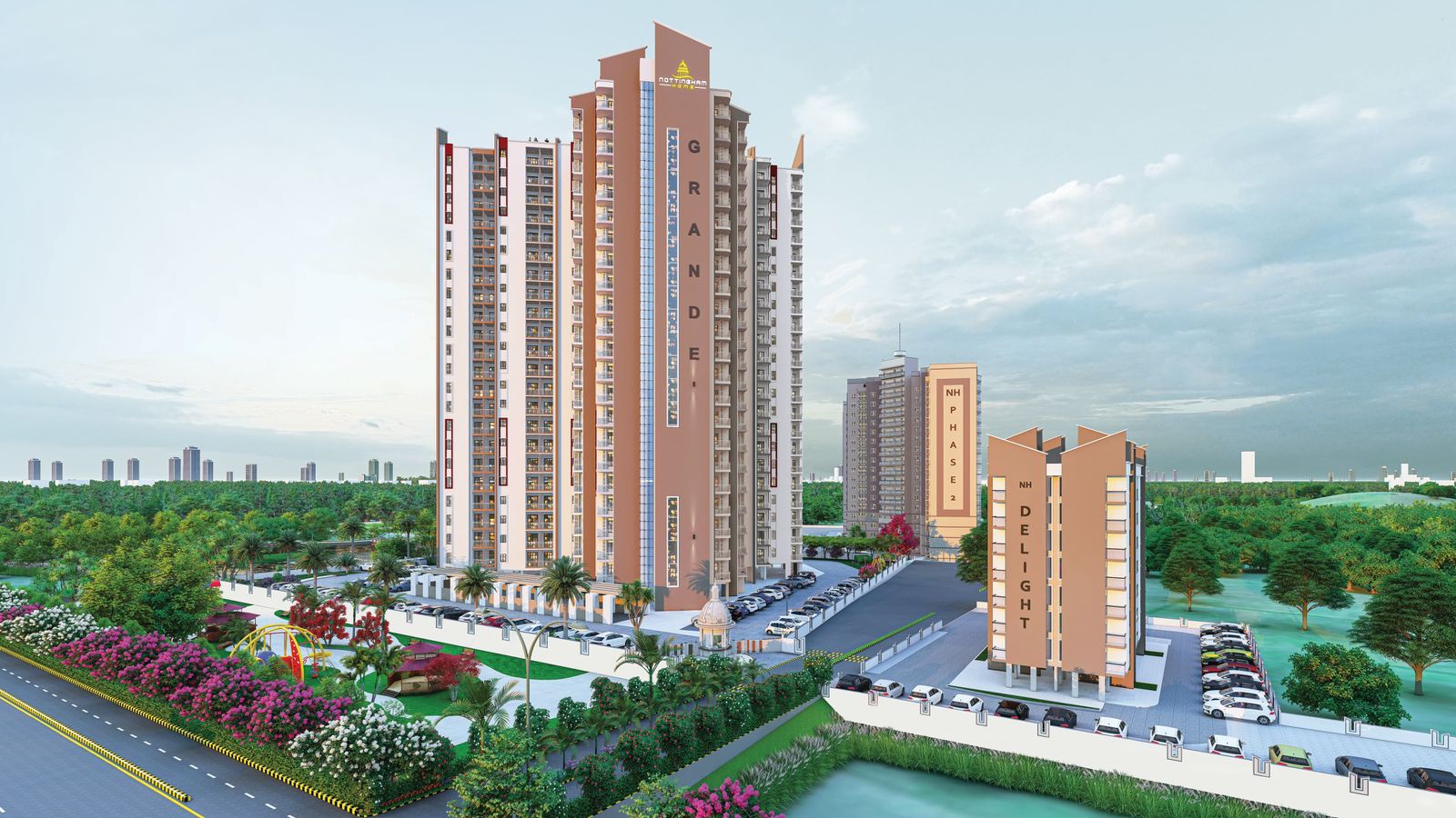 1 BHK 705 Sq.Ft. Apartment in Dragon Age Nottingham Homz