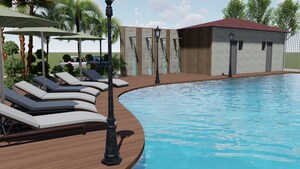 Gym in 1 BHK Apartment at Dragon Age Nottingham Homz, Bakkas – for Sale