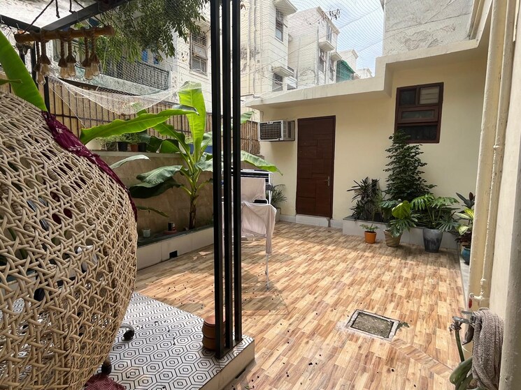 Balcony, m2k-aura 3 Bedroom 2000 Sq.Ft. Builder Floor In Sector 47 Gurgaon 8924135