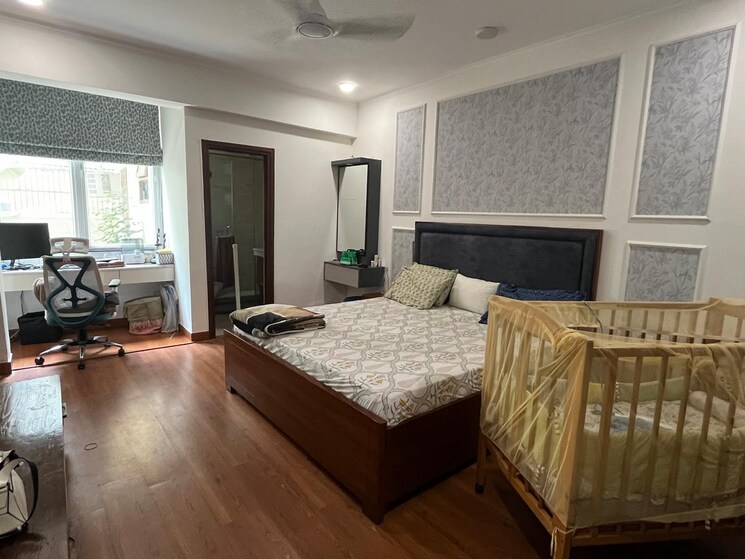 Bedroom, m2k-aura 3 Bedroom 2000 Sq.Ft. Builder Floor In Sector 47 Gurgaon 8924135