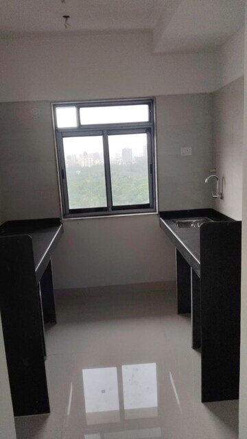 Kitchen in 2 BHK Apartment at BG Shirke Monte Verita West Tower, Borivali East – for Sale