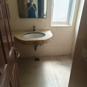 Bathroom in 2 BHK Apartment at Jaypee Greens Pavilion Court, Sector 128 – for Rent