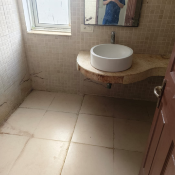 Bathroom in 2 BHK Apartment at Jaypee Greens Pavilion Court, Sector 128 – for Rent