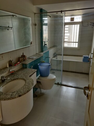 Bathroom in 2 BHK Apartment at Jaypee Greens Star Court, Jaypee Greens – for Rent