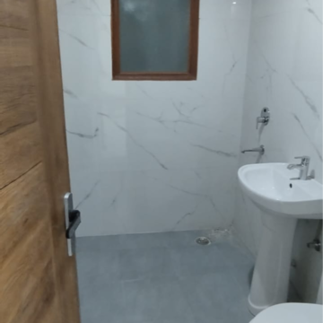 Bathroom in 3 BHK Builder Floor at Chattarpur – for Sale