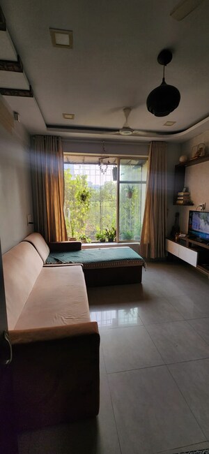 Living Room in 3 BHK Apartment at Wadhwa TW Gardens, Kandivali East – for Sale