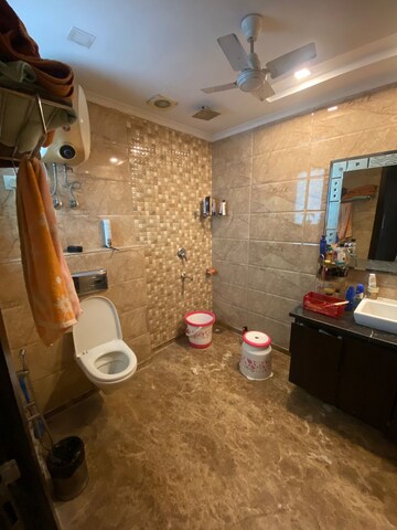 Bathroom in 3 BHK Builder Floor at DLF Atria, Dlf Phase ii – for Rent