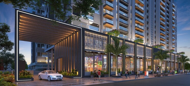 Exterior View, kharadi 3 Bedroom 1600 Sq.Ft. Apartment In Kharadi Pune 8924230