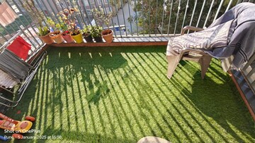 Balcony in 2 BHK Apartment at Gandhi Bafna Ayaan, Wagholi – for Rent