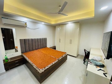 Bedroom in 1 BHK Builder Floor at Sector 55 – for Rent