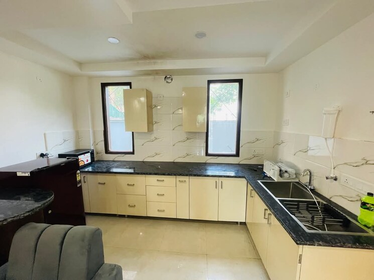 Kitchen, sector 55 1 Bedroom 720 Sq.Ft. Builder Floor In Sector 55 Gurgaon 8924235