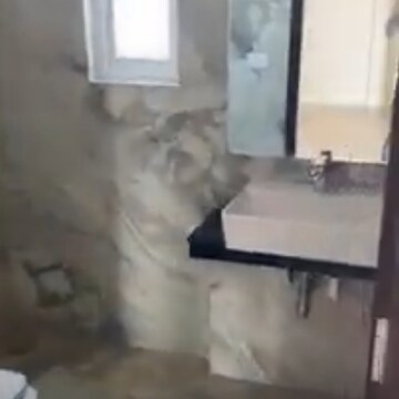 Bathroom in 4 BHK Apartment at Ansal Height 86, Nawada Fatehpur – for Rent