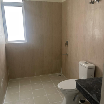 Bathroom in 3 BHK Apartment at Ansal Height 86, Nawada Fatehpur – for Rent