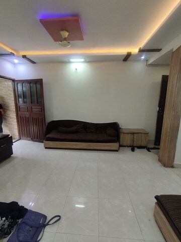 Living Room in 2 BHK Apartment at Sai Rang Society, Pimple Gurav – for Rent