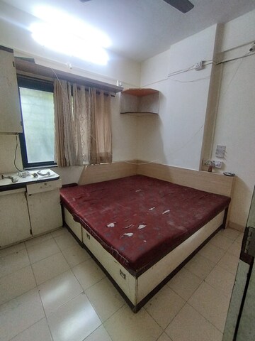 Bedroom in 2 BHK Apartment at Sai Rang Society, Pimple Gurav – for Rent