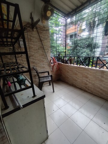 Balcony in 2 BHK Apartment at Sai Rang Society, Pimple Gurav – for Rent