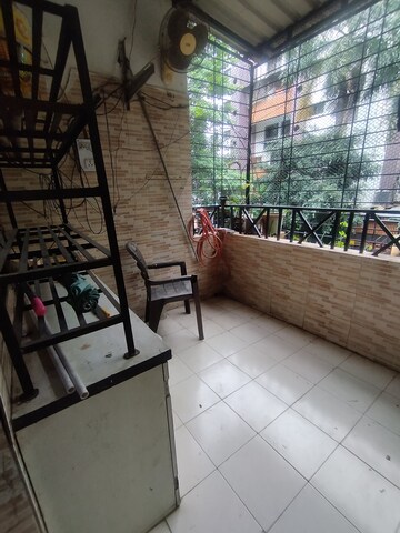 Balcony in 2 BHK Apartment at Sai Rang Society, Pimple Gurav – for Rent