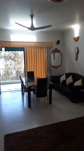 Living Room in 3 BHK Apartment at Marble Arch CHS, Model Colony – for Rent