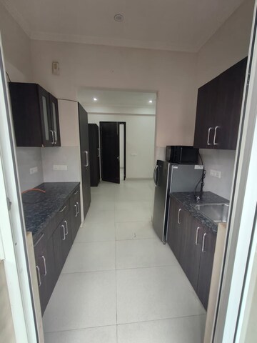 Kitchen in 1 BHK Builder Floor at Sushant Lok I – for Rent
