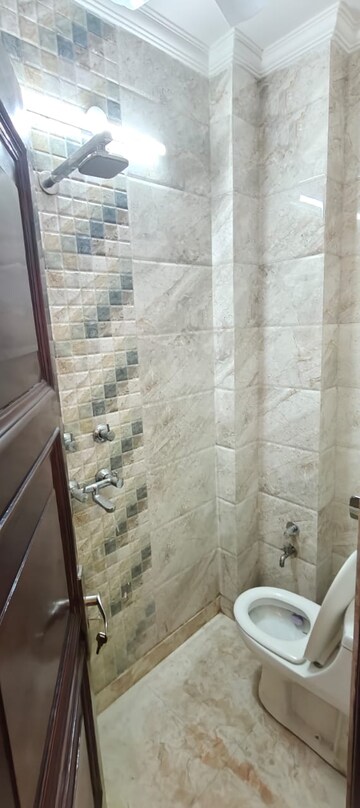 Bathroom in 3 BHK Builder Floor at Rajouri Garden – for Rent