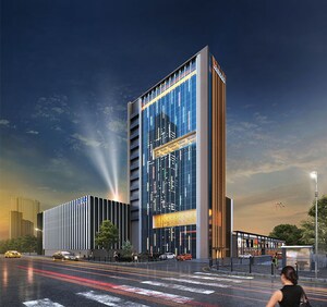  Showroom – Exterior View View at Omaxe New Chandigarh, North Mullanpur - for Sale