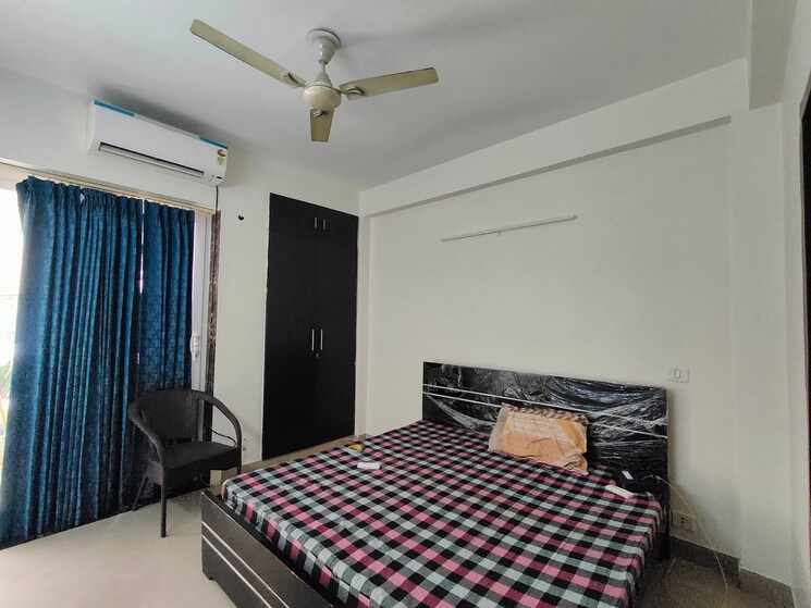 Bedroom, m2k-the-white-house 3 Bedroom 1800 Sq.Ft. Builder Floor In Sector 57 Gurgaon 8924376